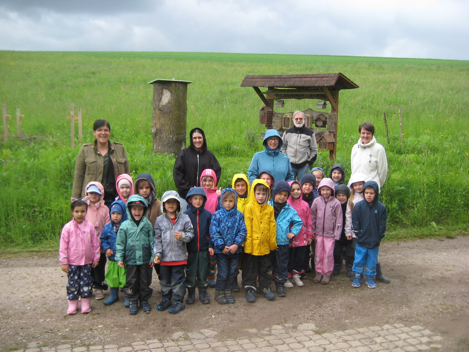 Kindergarten Binzgen zu Besuch